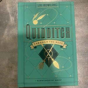 harry potter quidditch book hardcover